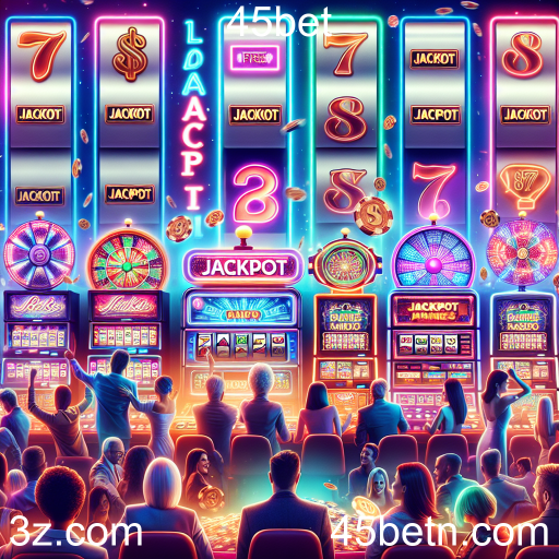 Jackpots: A Emoção de Ganhar no 45bet